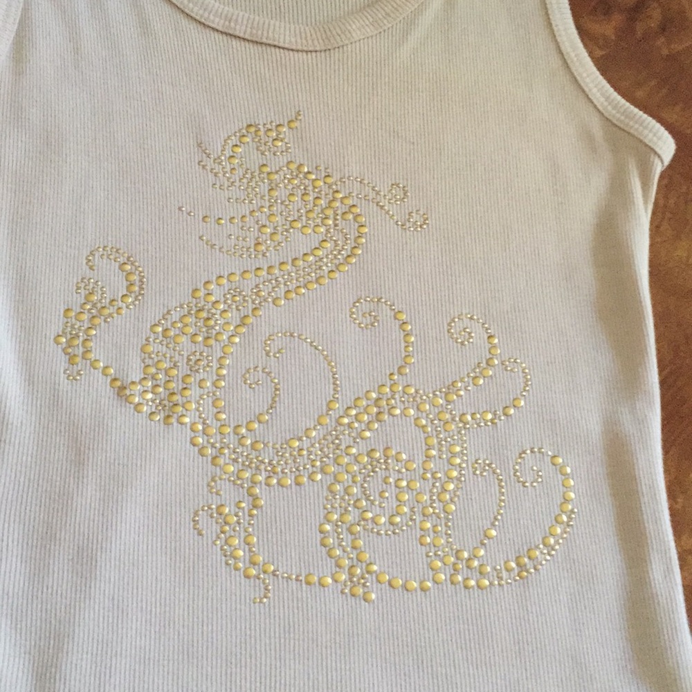 Nally & Millie beige tank top - Picture 2 of 3